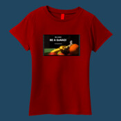 Women's T-shirt: Be A Man. Be A GoNAD. Dips